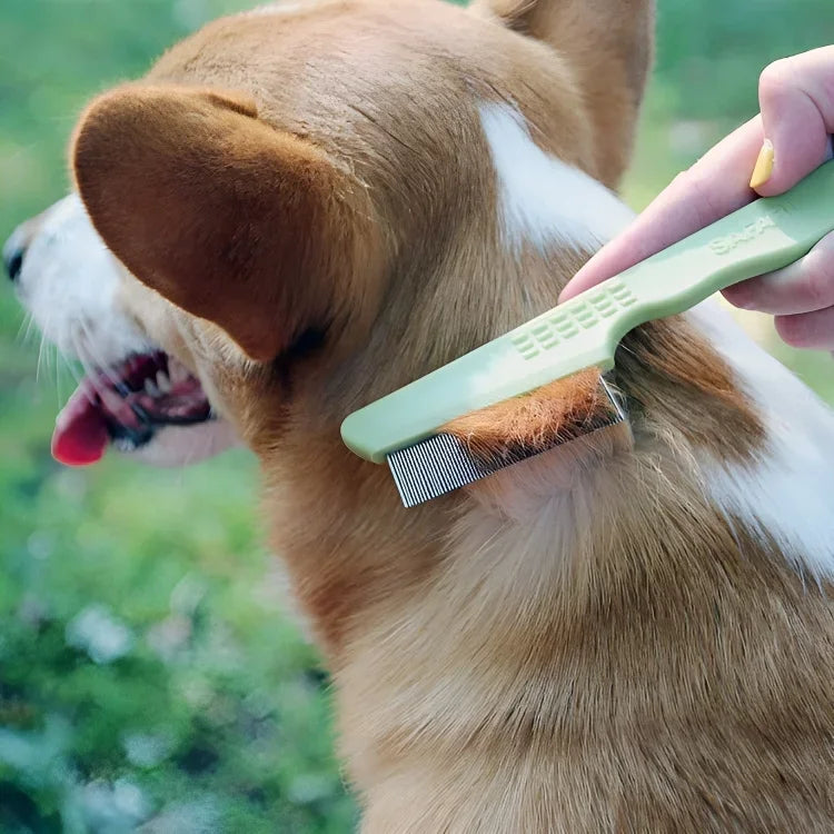 Dog & Cat Flea Dog Comb Stainless Steel Comfort Hair Grooming Tools