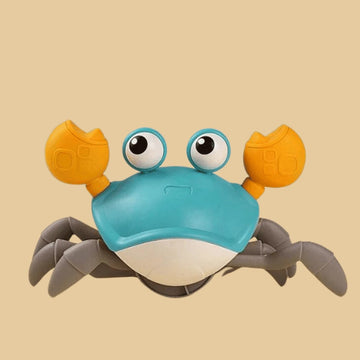 Musical  Crawling Crab Toy: Interactive Sensory Fun with Lights - Perfect for Kids' Cognitive Developmen