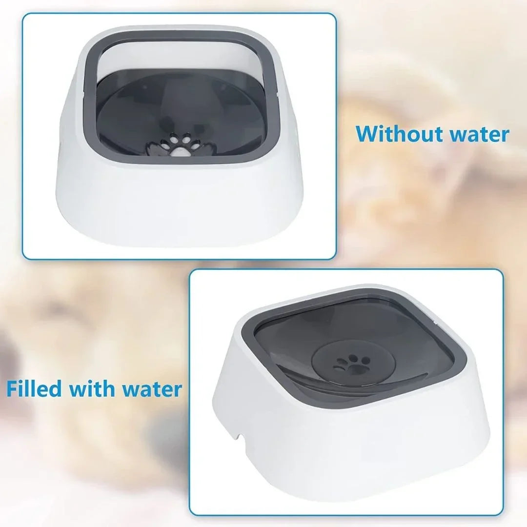 Portable Pet Water Feeder Bowl Travel Dog Water Bowl Splash Proof Anti Spill Slow Feeder Dish Cat Water Bowl