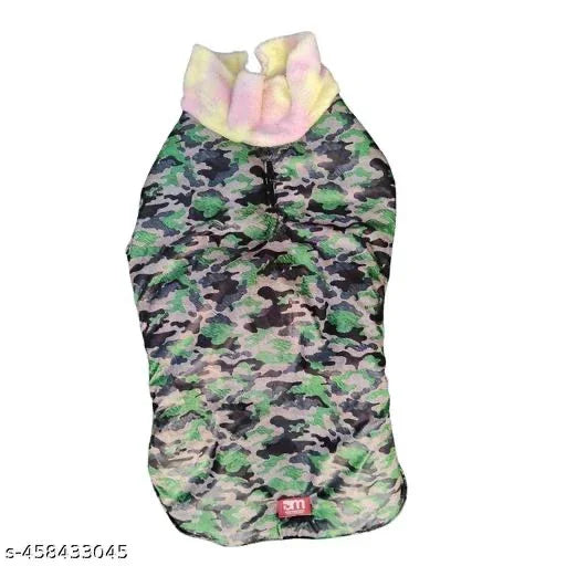 Premium Warm Dog Jacket – Winter-Ready Comfort (Army)