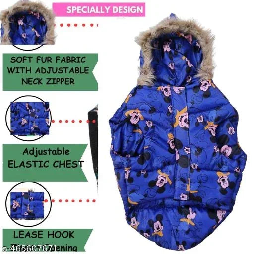 Buy Now: The Perfect Jackets and Coats to Keep Your Dog Snug (Blue Mickey)