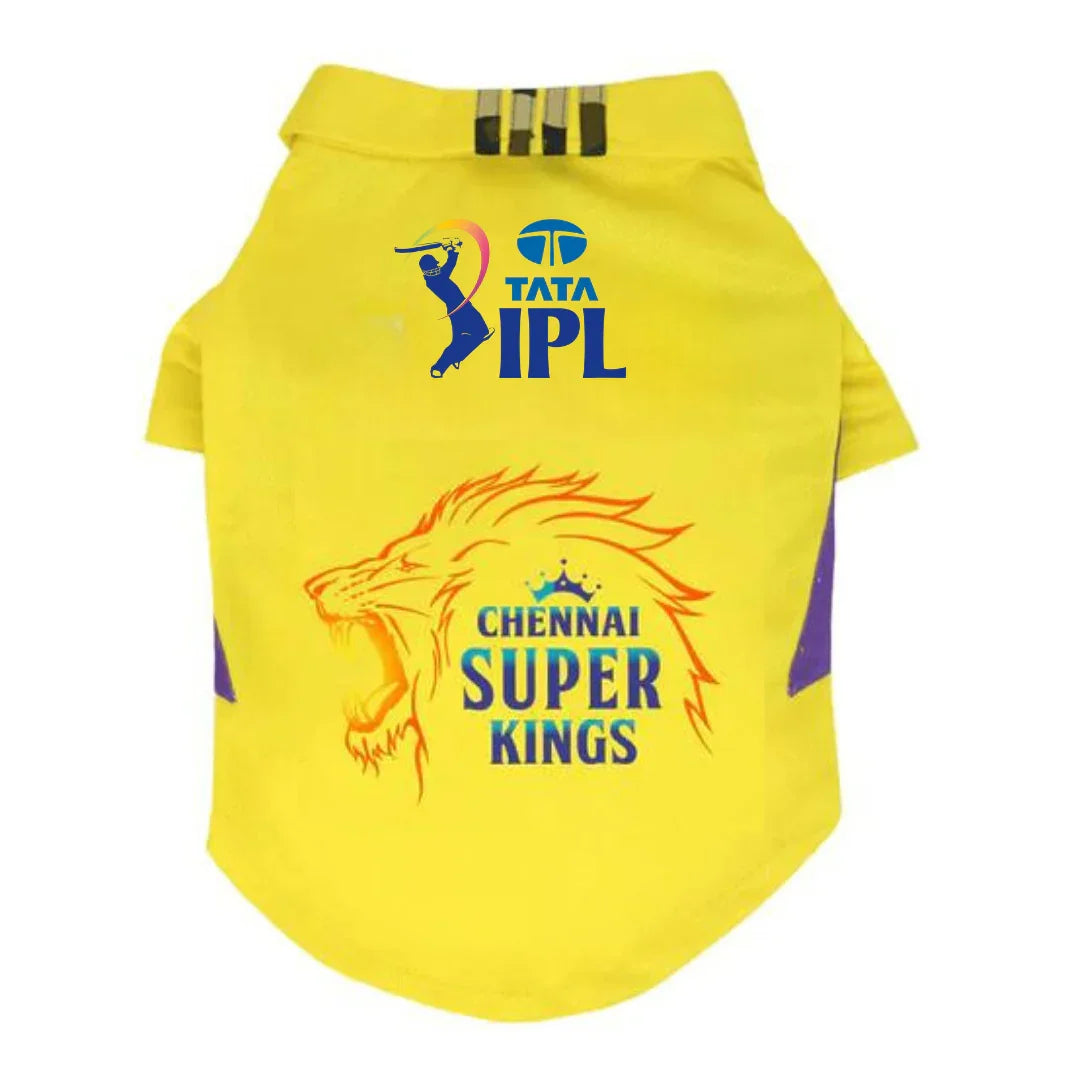 IPL Paw-fection: Stylish Pet Jerseys for Cricket Fans