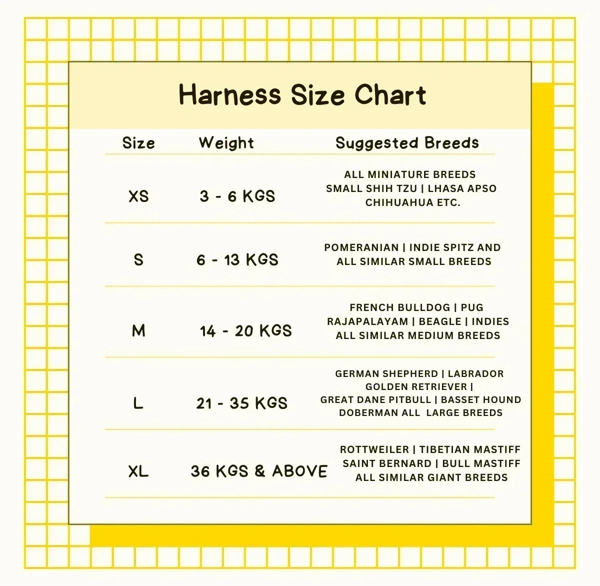 Custom Dog Harness + Free Leash Adjustable Neck Strip & Chest Strip Dog Harness (Black)