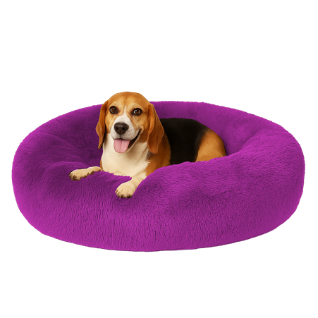 Washable & Ultra-Comfort Dog Bed for Small and Large Dogs ( Purple )