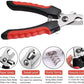 Dog Nail Cutter Clipper And Filer,Claw & Nails Clippers Grinder Grooming Trimmer For Small, Medium, Large Dogs And Cats.
