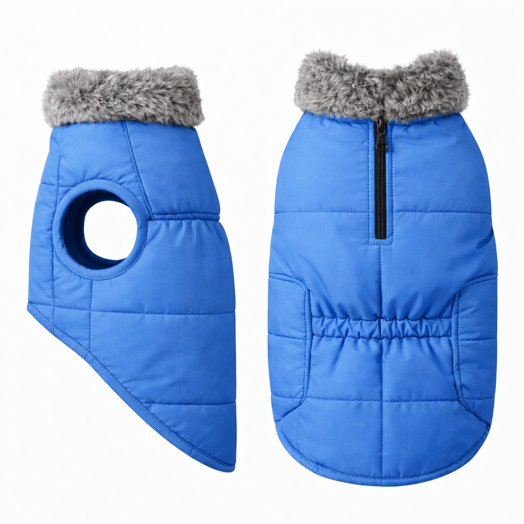 (Copy) Premium Warm Dog Jacket – Winter-Ready Comfort (Army)