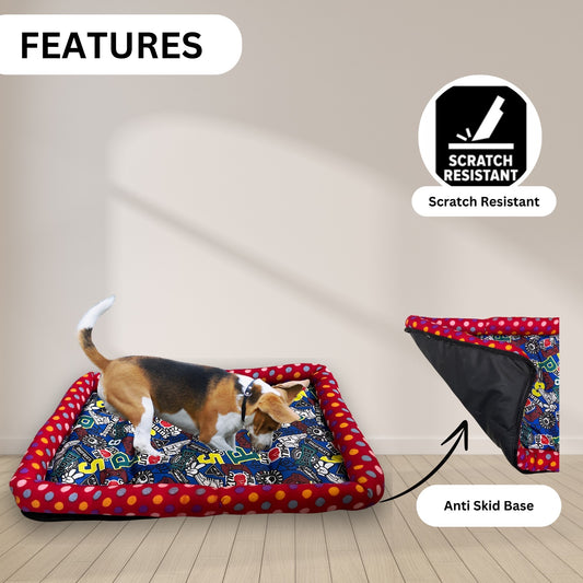 Dog Beds Waterproof Layer for Labrador, Bulldog, Retriever, Poodle For summers