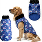 Premium Warm Dog Jacket – Winter-Ready Comfort (Blue Horse)