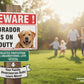 Beware of Dog Entry Sign – Rust-Free Outdoor Board
