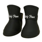 Dog Shoes for All Seasons – Waterproof, Anti-Slip, Comfortable Paw Protection ( Black )