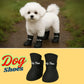 Dog Shoes for All Seasons – Waterproof, Anti-Slip, Comfortable Paw Protection ( Black )