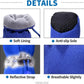 Dog Shoes for Small & Medium Breeds – Sizes S, M, L (Fits Chihuahua, Pug, Beagle) ( Blue )