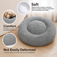 Washable & Ultra-Comfort Dog Bed for Small and Large Dogs ( Grey )