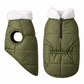 Premium Warm Dog Jacket – Winter-Ready Comfort (Olive green)