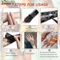 Reusable Mehendi Hand Henna Tattoo Stencil For Women, Girls