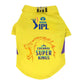 IPL Paw-fection: Stylish Pet Jerseys for Cricket Fans