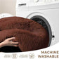 Washable & Ultra-Comfort Dog Bed for Small and Large Dogs ( Brown )