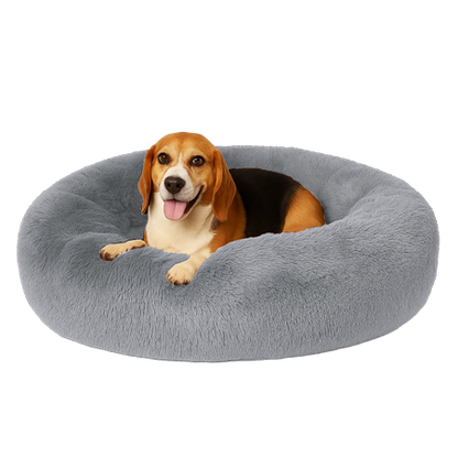 Washable & Ultra-Comfort Dog Bed for Small and Large Dogs ( Grey )