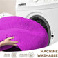 Washable & Ultra-Comfort Dog Bed for Small and Large Dogs ( Purple )