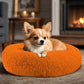 Washable & Ultra-Comfort Dog Bed for Small and Large Dogs ( Orange )