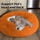 Washable & Ultra-Comfort Dog Bed for Small and Large Dogs ( Orange )