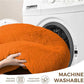 Washable & Ultra-Comfort Dog Bed for Small and Large Dogs ( Orange )