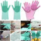 Gloves Magic Silicone Dog Washing Gloves (Pair of 1)